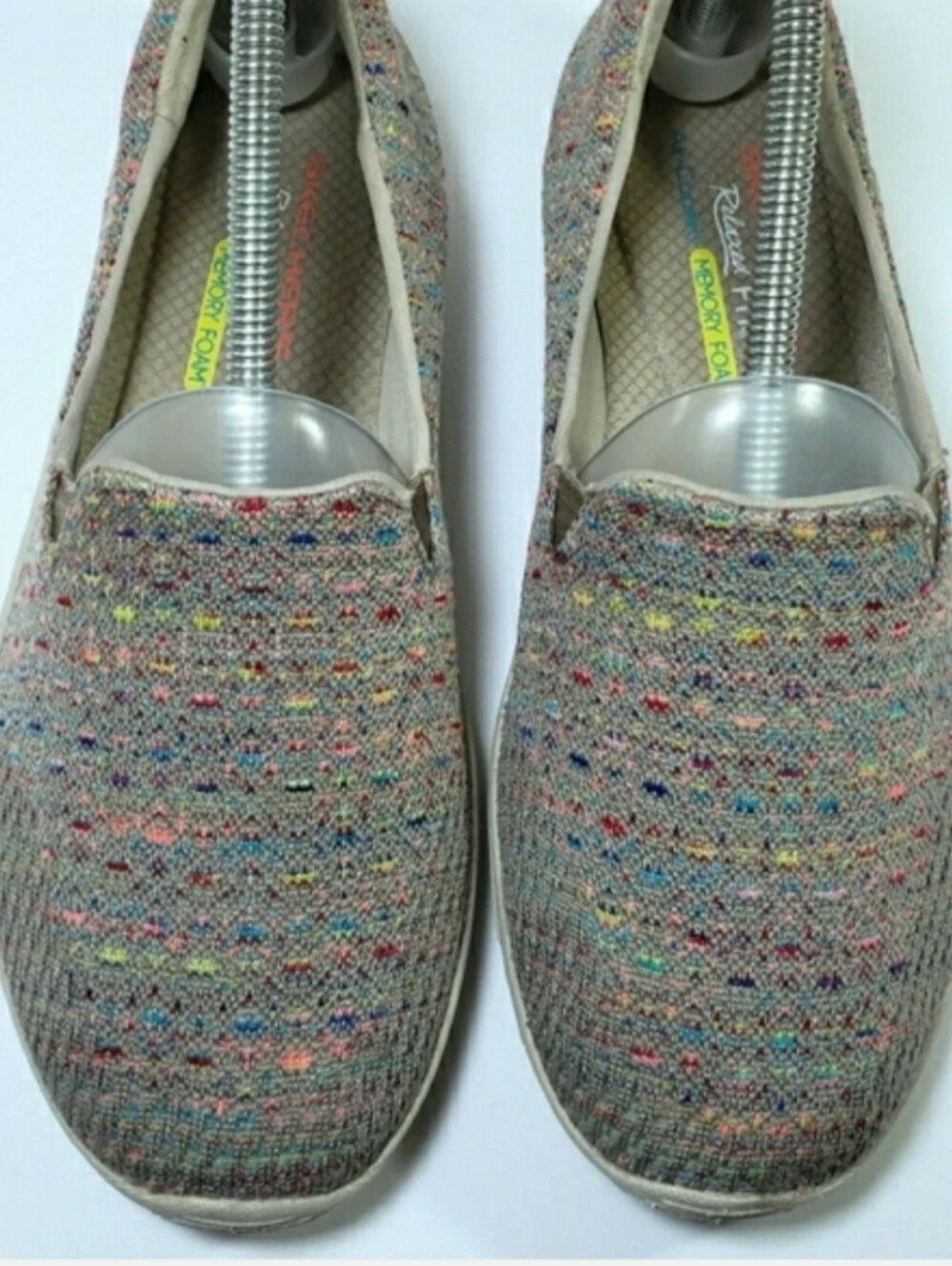 Skechers Relaxed Fit Reggae Slipon Flats Casual Walking Shoes